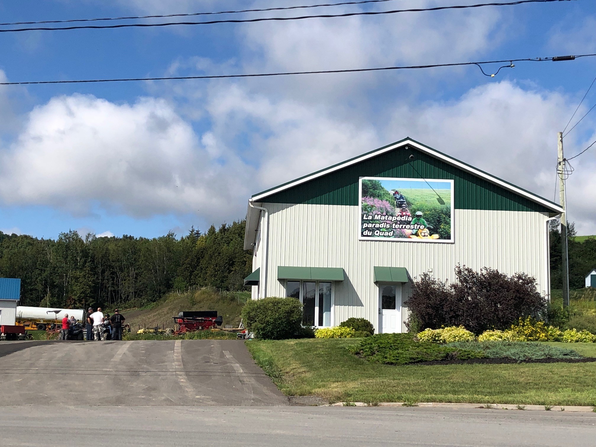 Local entrepôt Club VTT de La Matapédia